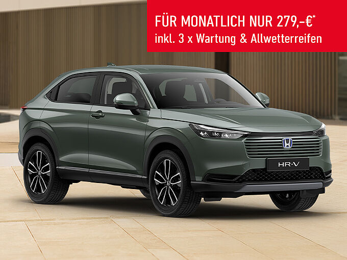 11/25 HR-V e:HEV 2025 Elegance - Leasing 279 € Rundum