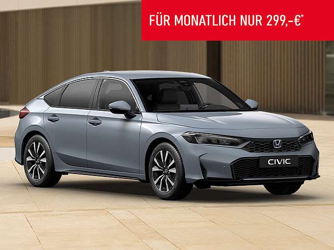 11/25 Civic e:HEV 2025 Elegance  - Leasing 299 €