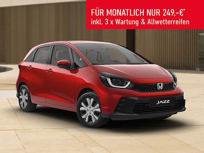 11/25 Jazz e:HEV Elegance (Facelift) - Leasing 249 € Rundum